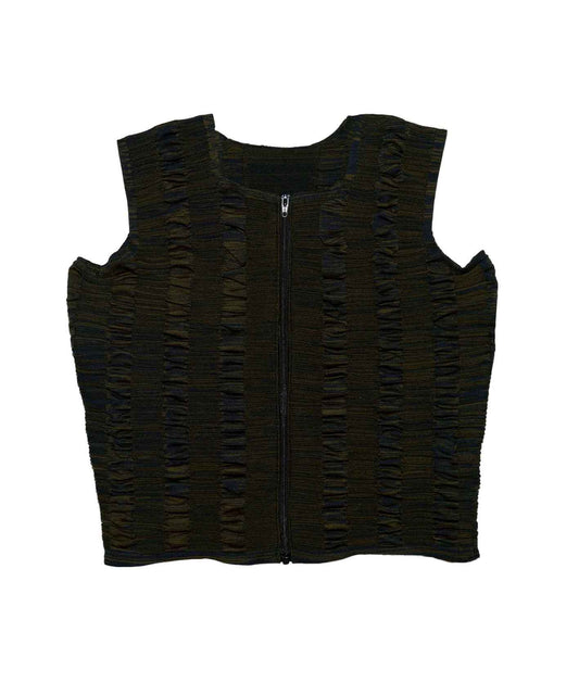 CTKV_001＃BLACK　CORAL TIDE Knit Vest