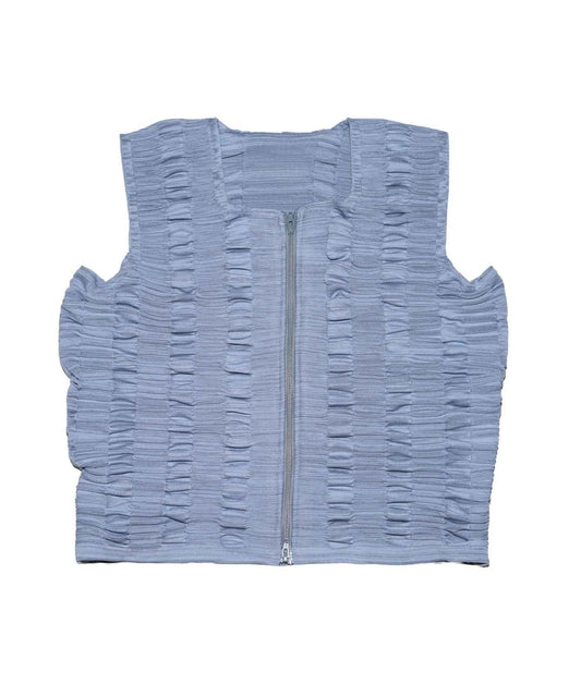 CTKV_001＃GRAY　CORAL TIDE Knit Vest