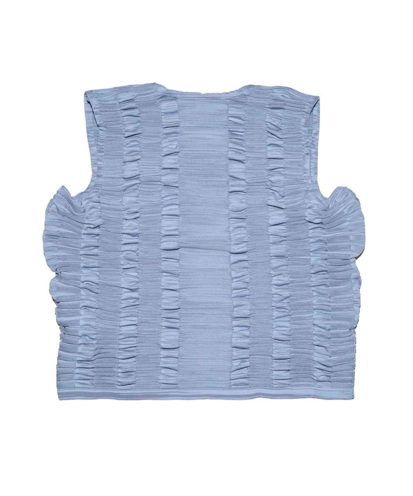 CTKV_001＃GRAY　CORAL TIDE Knit Vest