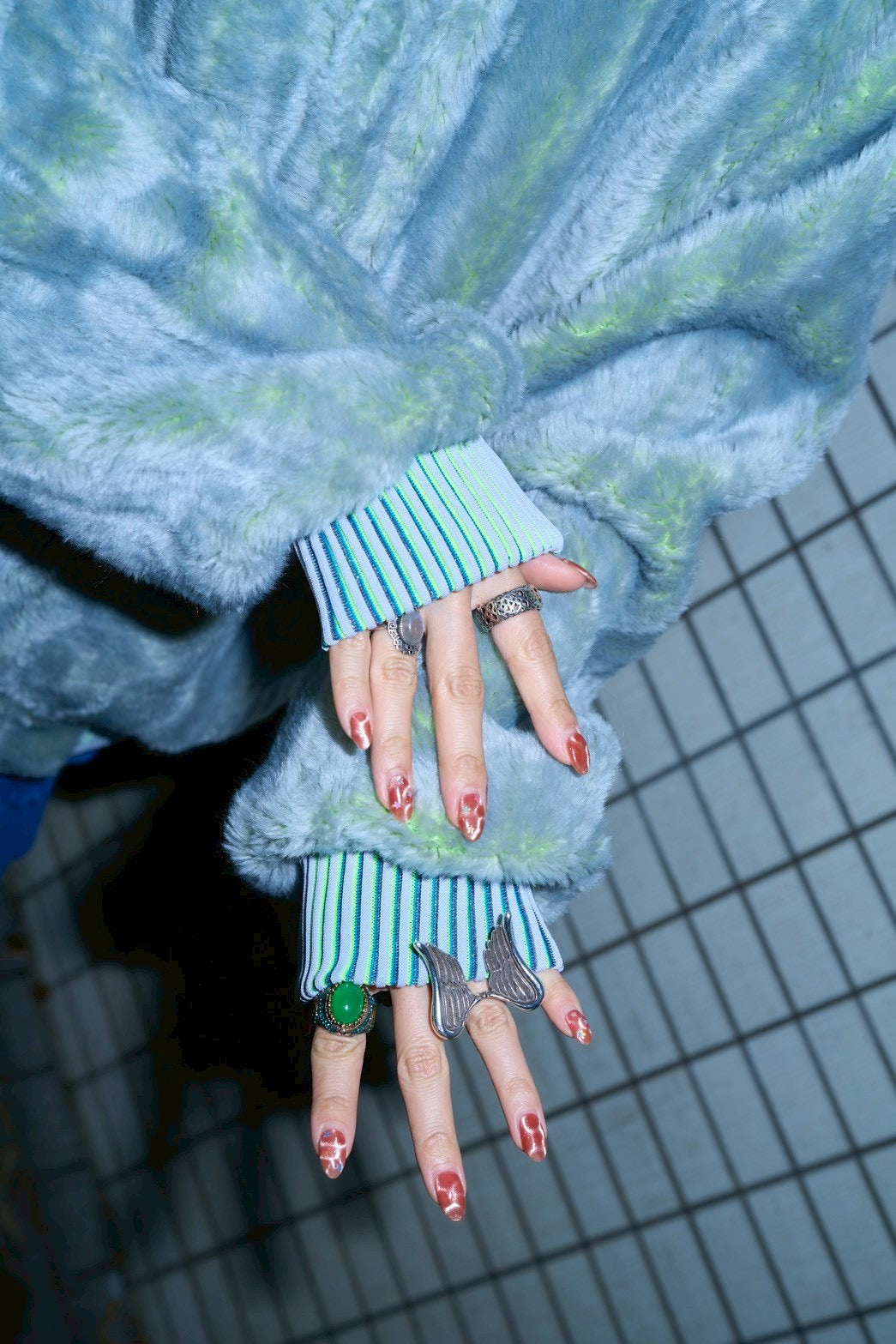 CAT’S EYE FUR JACKET