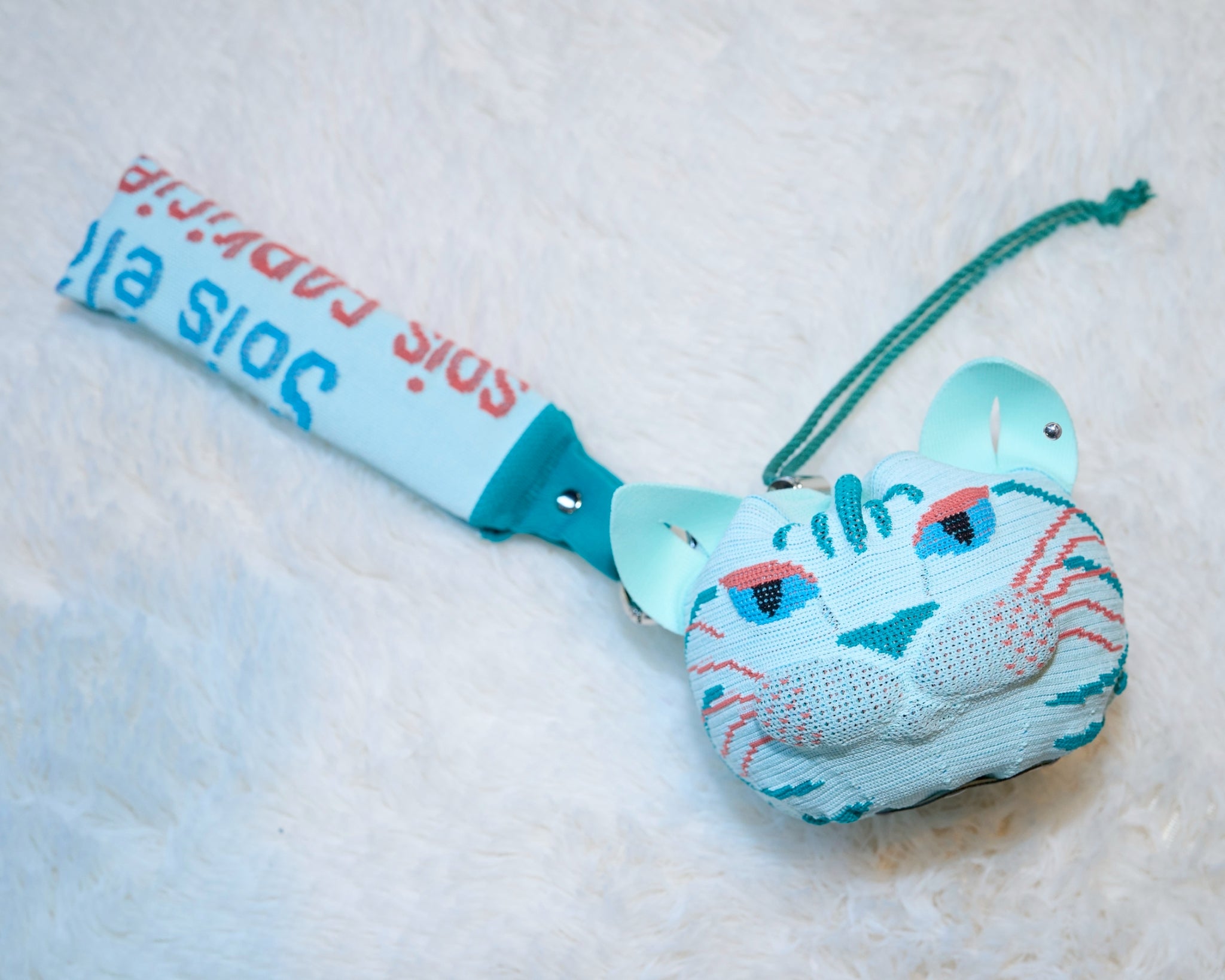 CAT'S EYE KNIT POUCH MAYUKODAIMON✖️RIKUKIKI – MAYUKODAIMON
