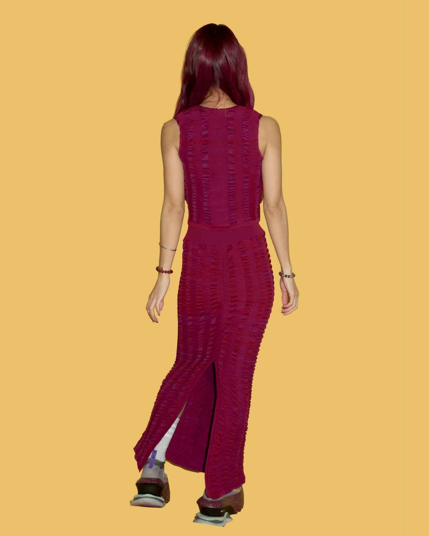 CTSK_001＃ROSE　CORAL TIDE Mermaid Skirt