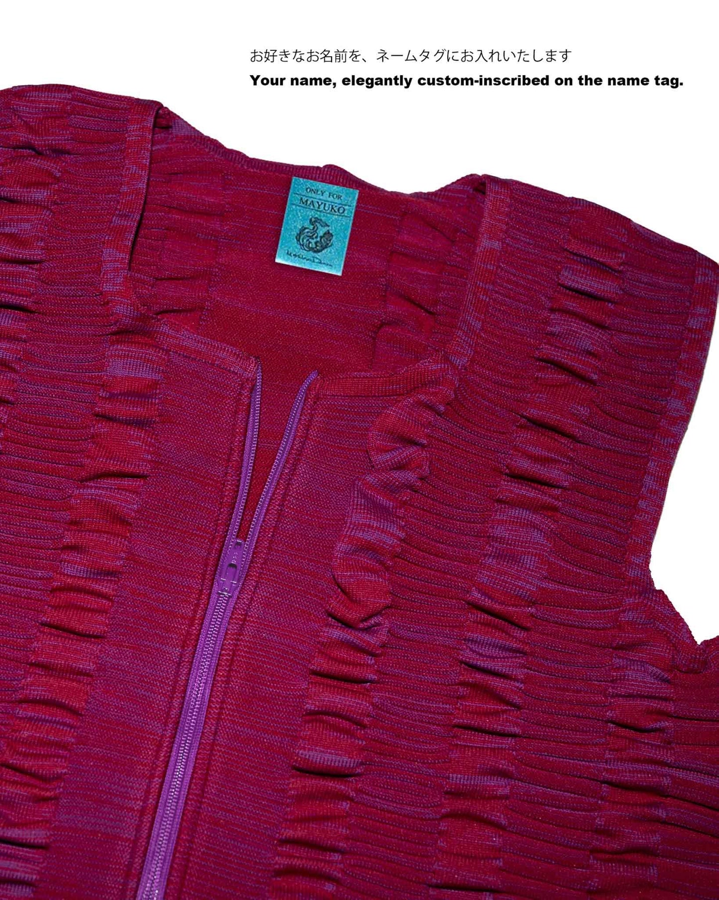 CTKV_001＃ROSE　CORAL TIDE Knit Vest